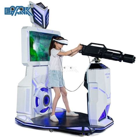 China Vr White Gatling Gun Shooting Simulator Manufacturers And Suppliers Wholesale Cheap Vr