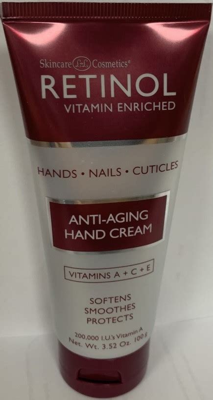 Retinol Anti Aging Hand Cream 352 Oz 088634464054