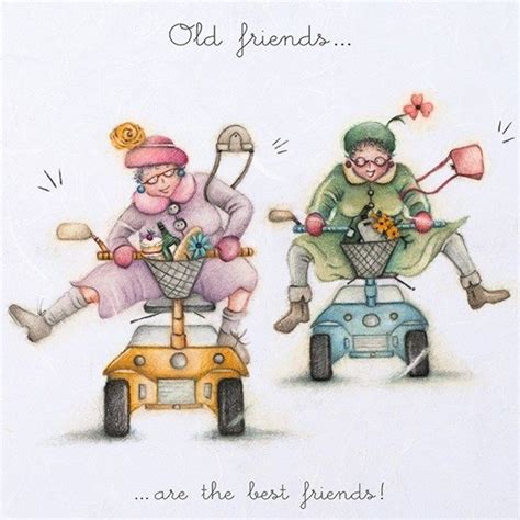 Cards Old Friends Old Friends Berni Parker Designs Friends