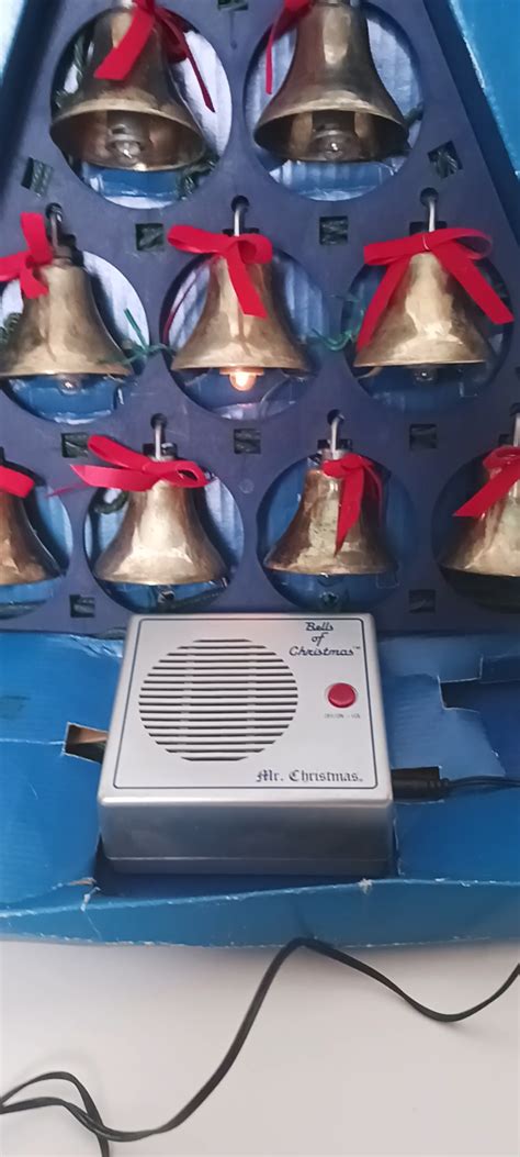 Mr Christmas Bells Of Christmas Lighted Musical 10 Silver Bells 15