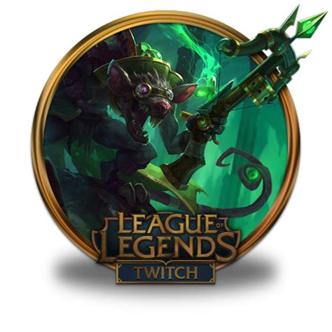 Twitch Icon League Of Legends Gold Border Iconset Fazie69
