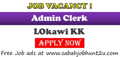Daily sabah is looking for enthusiastic and qualified employees to contribute to the publication of timely and accurate news. Admin Clerk Lok Kawi