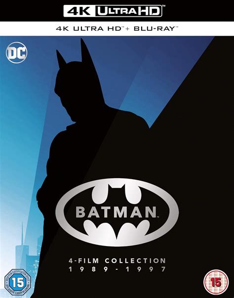 Batman 4 Film Collection 1989 1997 4k Blu Ray 2020