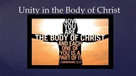 Unity In The Body Of Christ The Priestly Prayer John 17 Youtube