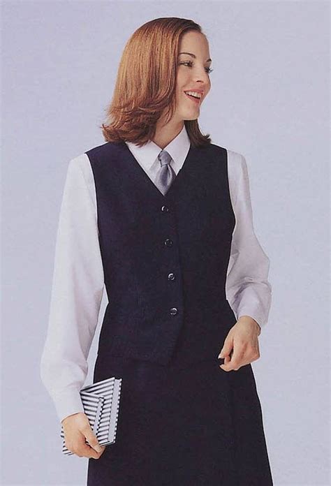 Pin By Mallinson On Women In Tie Women In Tie Vest Dress Fashion