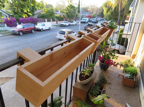 Balcony Rail Planter Box | Outdoor Planter Box | Railing Planter | Balcony Planter | Planter Box ...