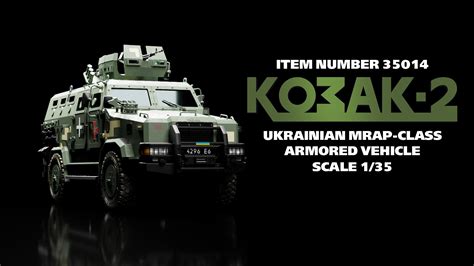 New Video ‘kozak 2 Ukrainian Mrap Class Armored Vehicle Armorama