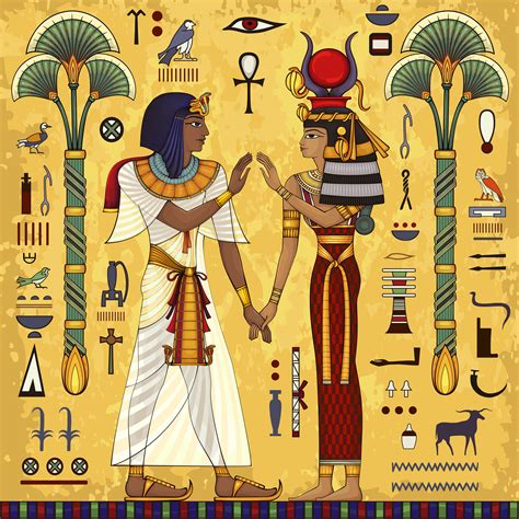 Egyptian Hieroglyph Symbolancient Culture Sing Symbolancient Stock