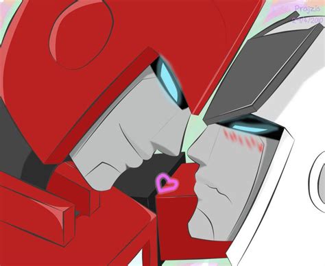 Transformers Kissing
