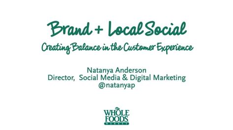 Blogwell Bay Area Social Media Case Study Whole Foods Market