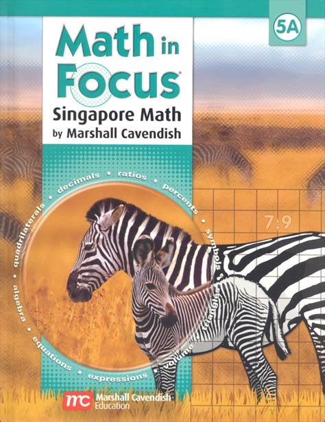 Math in Focus Grade 5 Student Book A | Marshall Cavendish | 9780669010824