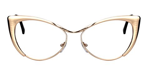 Cateye Gold Glasses Zeelool Metal Eyeglasses Eyeglasses For Women