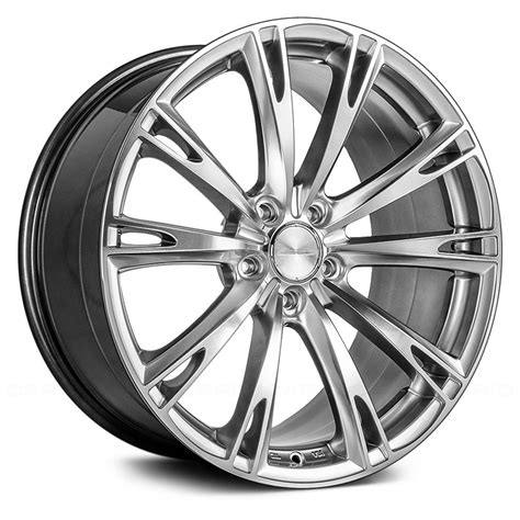 Ace Alloy® Aspire Wheels Hyper Silver With Machined Face Rims