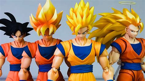Sh Figuarts Dragon Ball Z Custom Super Saiyan 2 Goku Hairpiece
