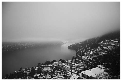 Neve Lago Nebbia Juzaphoto