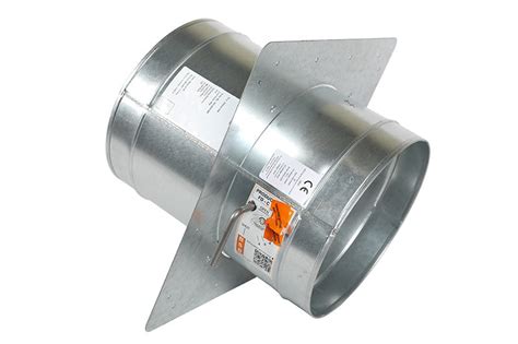 Single Blade Resettable Fire Dampers Type Fd C Allduct Equipment Supplies