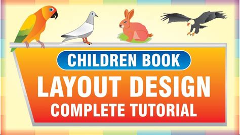 Children Book Layout Design Full Tutorial Youtube