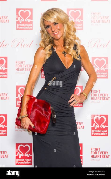 Celia Sawyer Attending The British Heart Foundations Roll Out The Red