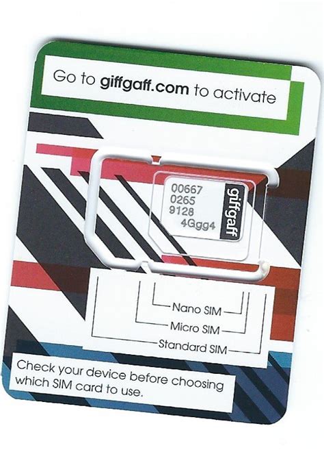 Get unlimited talk & text starting at $15/mo. NEW giffgaff UK PREPAID PAY AS YOU GO SIM CARD
