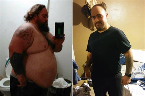 Obese Man Loses Half His Body Weight To Fulfill Lifelong Dream Of Serving Our Country Brobible