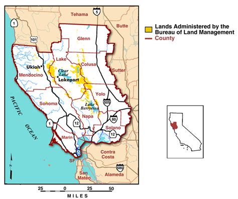 Blm Lands In Map California