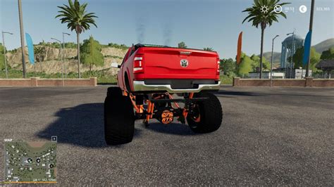 Sema Truck Dodge Ram V Mod Farming Simulator Mod