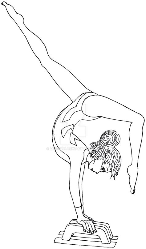 May 26, 2019 · use the double 2×4 legs and measure up from floor to the height as required. 13. Gymnast - Lineart by mirisu92 on DeviantArt