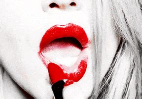 Red Lips Lipstick GIF By Sky Ferreira Find Share On GIPHY