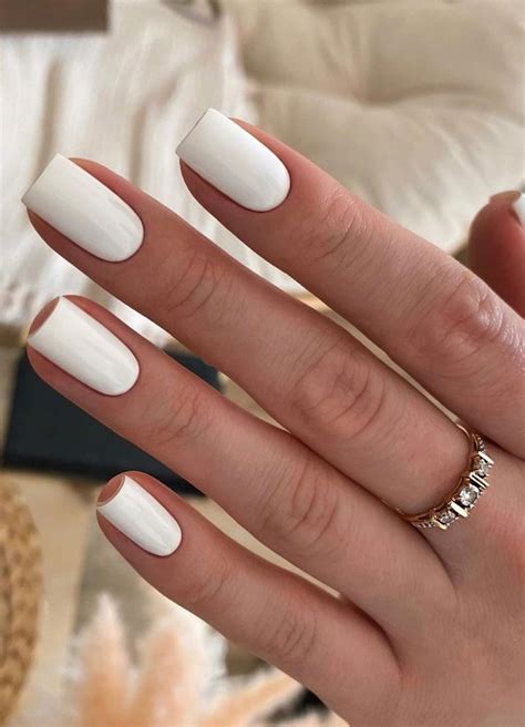 White Nail Ideas Thatre Classy And Fashionable White Nails