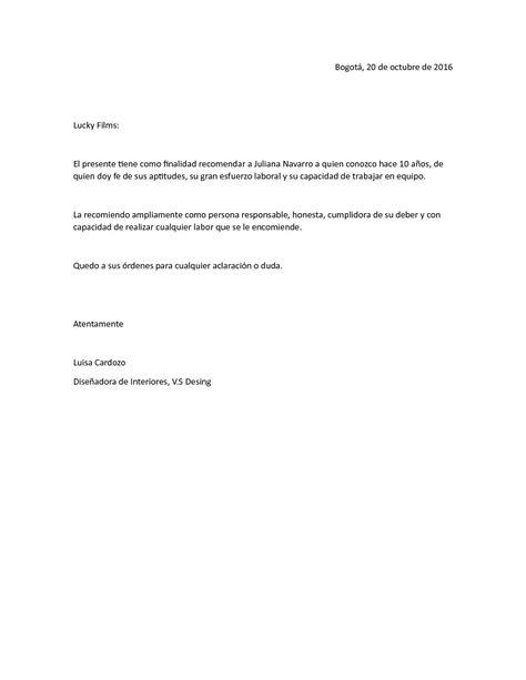 Calaméo Ejemplo Carta De Recomendacion Personal