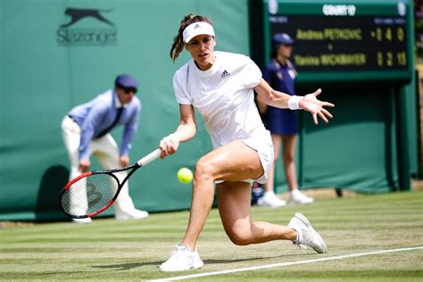 ANDREA PETKOVIC at Wimbledon Tennis Championships in London 07/04/2018