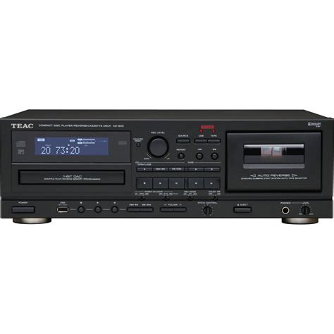 Teac Ad 800 Cd Player And Auto Reverse Cassette Deck W Ad 800