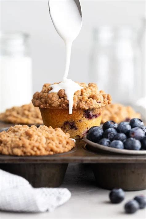 The Best Blueberry Streusel Muffins Browned Butter Blondie Recipe