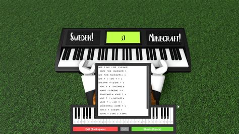 Minecraft Theme Songs On Piano Roblox Sheets In Link In Description A
