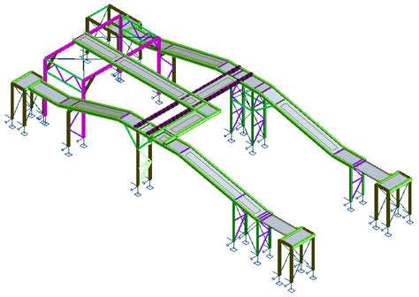 Konstrukcja Wsporcza Linii Produkcyjnej Ccs Steel Standing