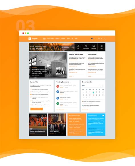 Intranetsharepoint Themes And Templates On Behance