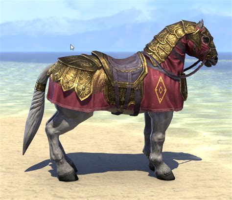 Eso Fashion Imperial War Horse Elder Scrolls Online