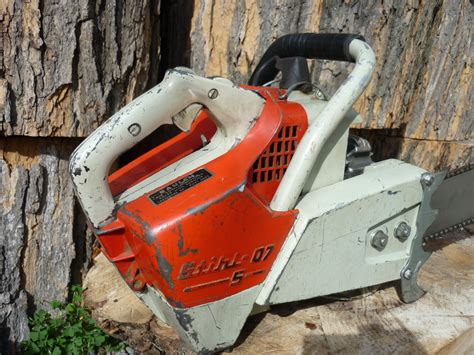 Vintage Chainsaw Collection Stihl 07s