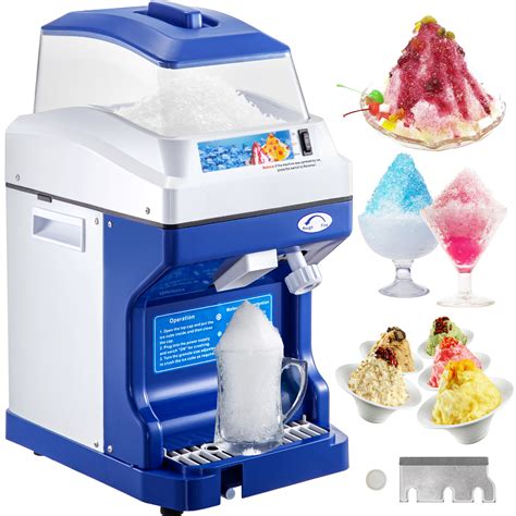 Commercial Snow Cone Machine Ice Shaver Ice Crusher Ice Blender Dual