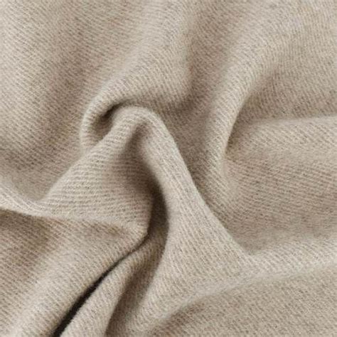 Beige Wool Brushed Twill Coating 75174 Fashion Fabrics Fabric