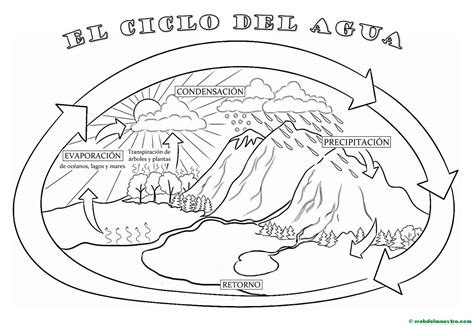 El Ciclo Del Agua Pictoeduca