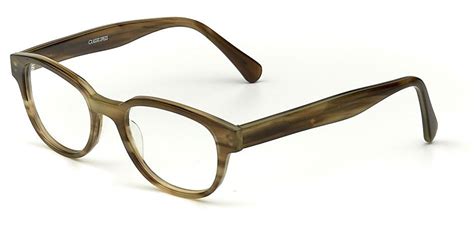 vanderbilt eyeglasses in olive streak for women classic specs