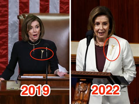 Nancy Pelosi Wore The Historically Significant Liberty Brooch To Her Speech Announcing She Would