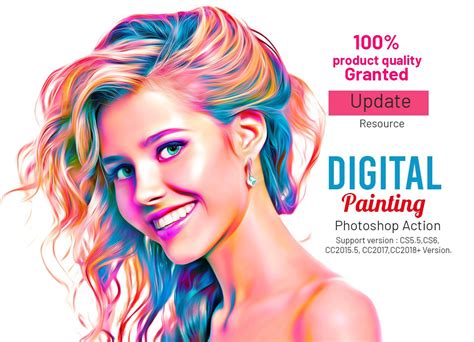 Digital Painting Photoshop Action Free Download