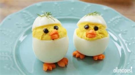 Easter Chick Deviled Eggs Video