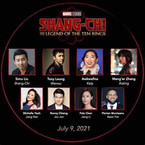 A young man schooled in the ways of martial arts and capable of defeating superhuman opponents thanks to his incredible instincts and masterful kung fu skills. Marvel Studios' Shang-Chi and the Legend of the Ten Rings ...