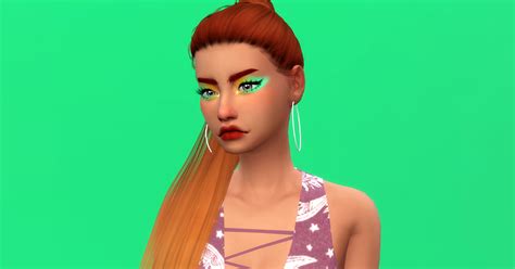 Euphoria Makeup Sims 4