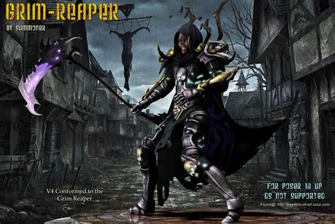 Summoners Grim Reaper Fan Art For Poser Store Products Store