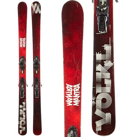 Volkl Mantra Skis Atomic Ffg 12 Demo Bindings Used 2014 Evo Outlet