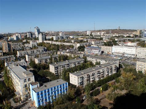 Hd Wallpaper Russia Volgograd Buildings City Birdseye
